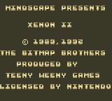 Xenon 2 screenshot 4 for GameBoy